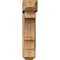 Ekena Millwork Balboa Craftsman Smooth Bracket w/ Offset Brace, Western Red Cedar, 7 1/2"W x 24"D x 32"H BKT0806X24X32BOA04SWR - alternate 3